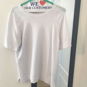 NEVER WORN plain white top